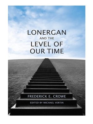 cover image of Lonergan and the Level of Our Time